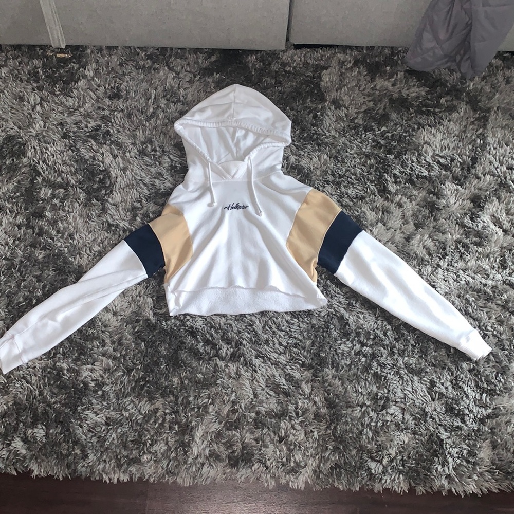 Hollister cropped hoodie